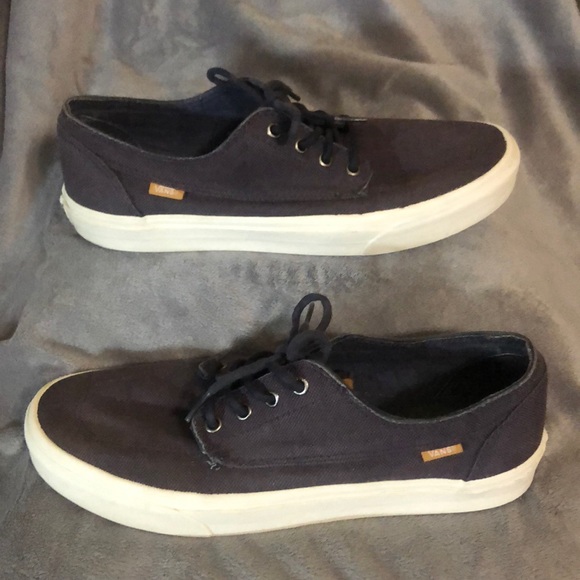 Vans Other - Vans Low top classic blue/white Sneakers - Men size 10.5 “GUC”